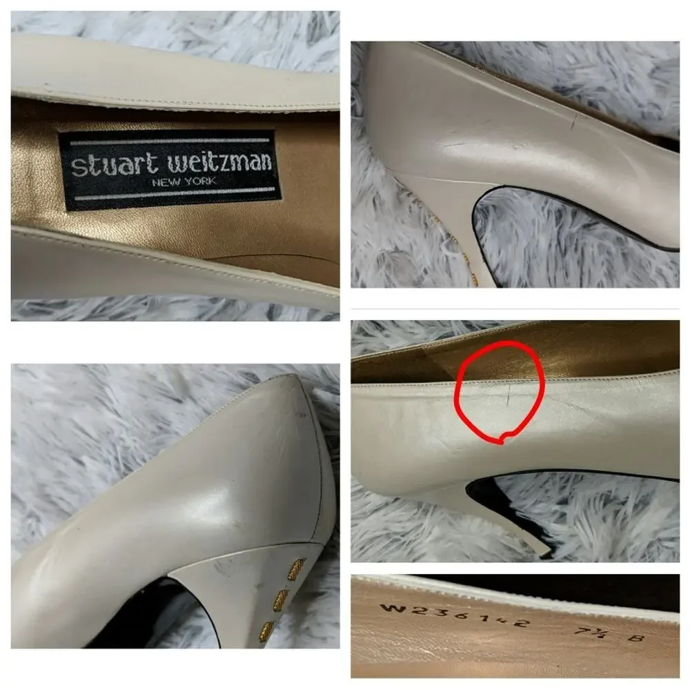 VTG Stuart Weitzman Vintage Heels - Size 7.5B